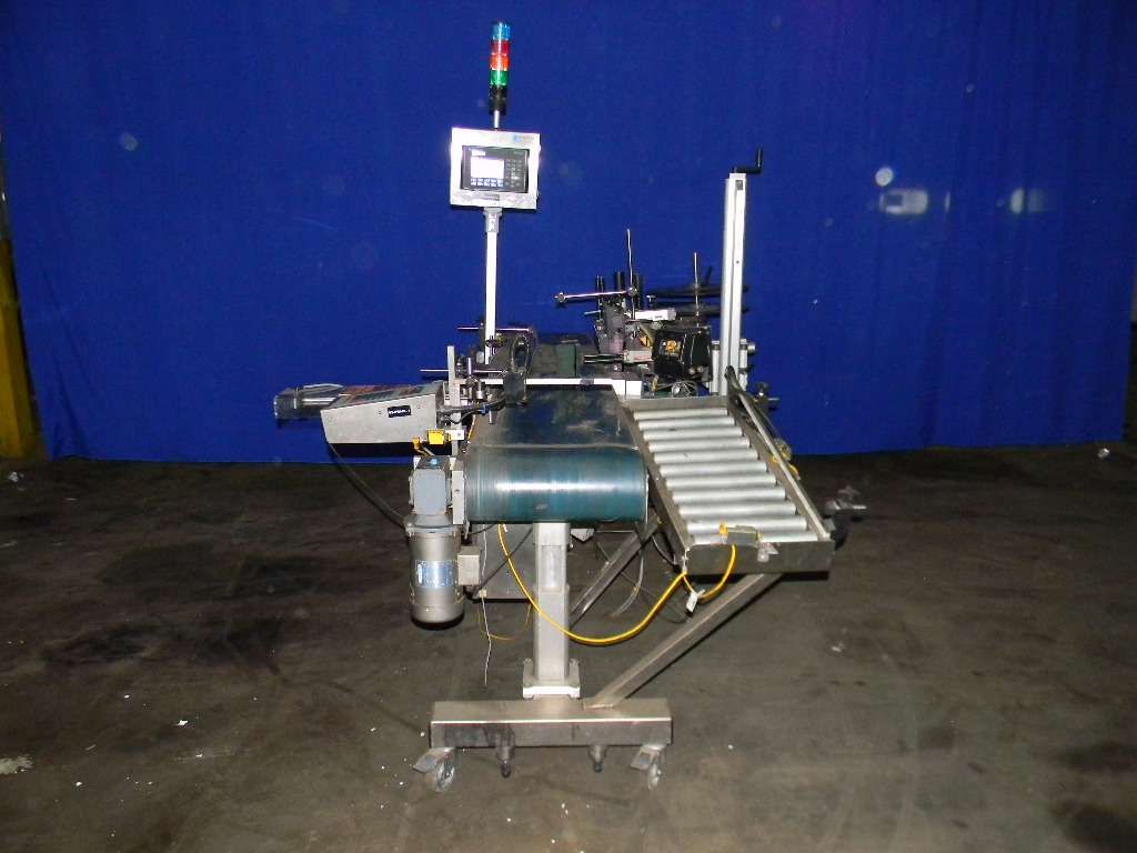 Superior Automatic Print and Apply Blow on Labeler 